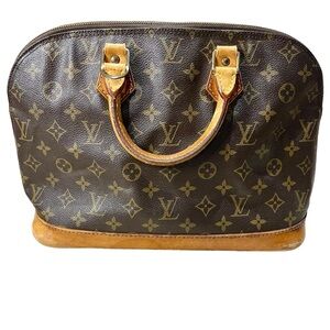 Louis Vuitton Brown Monogram Satchel